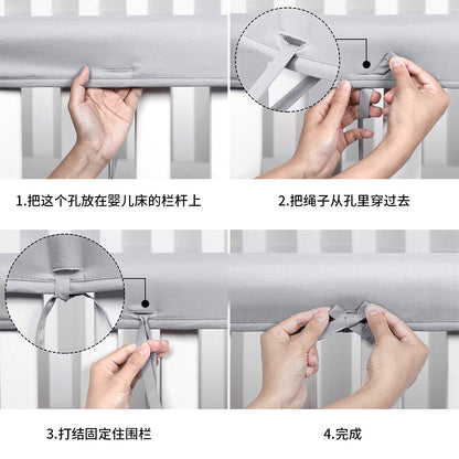 Baby Bed Guardrail Cushion