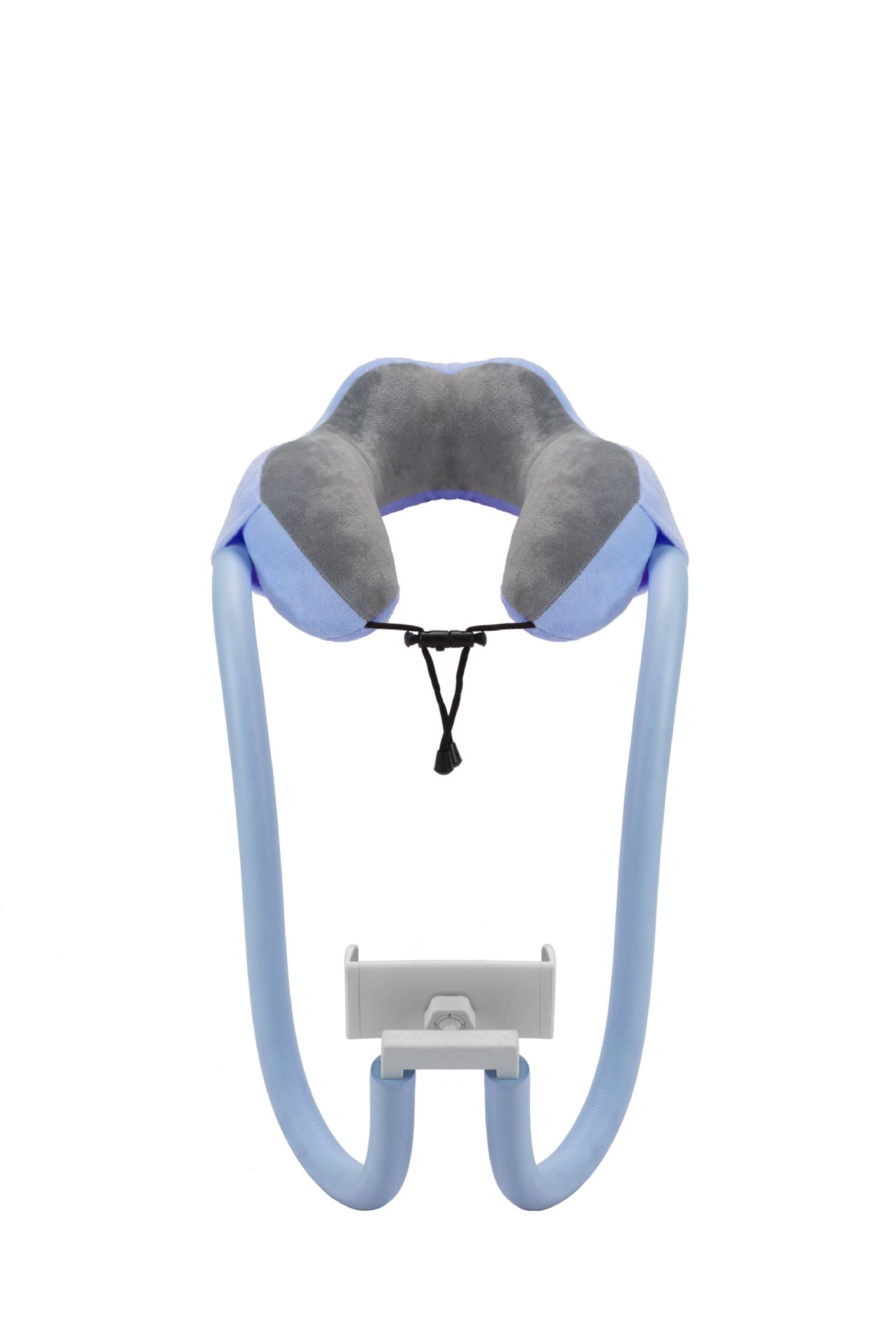 U-Shaped Neck Pillow with Phone Holder