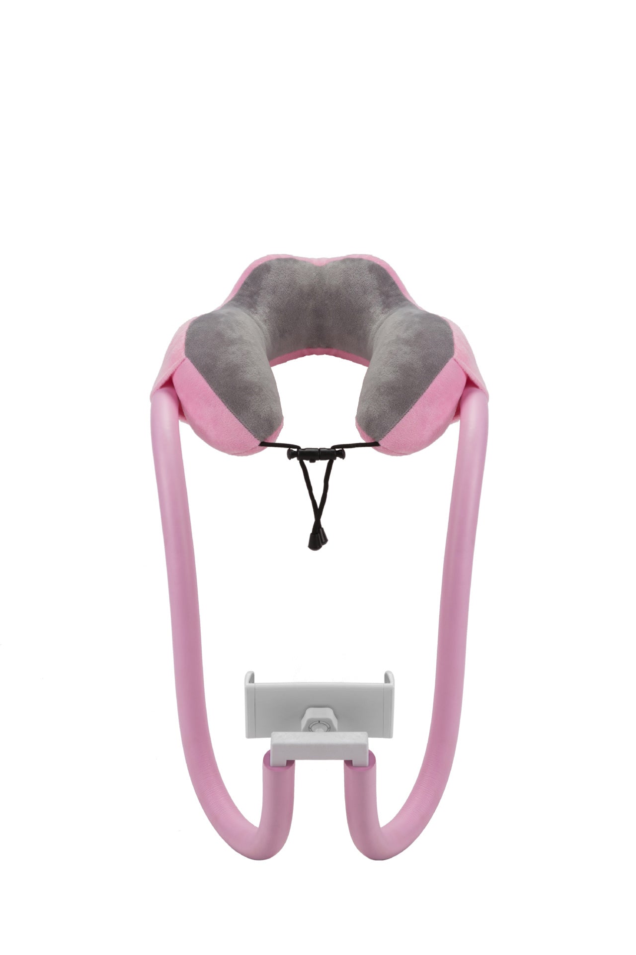 U-Shaped Neck Pillow with Phone Holder
