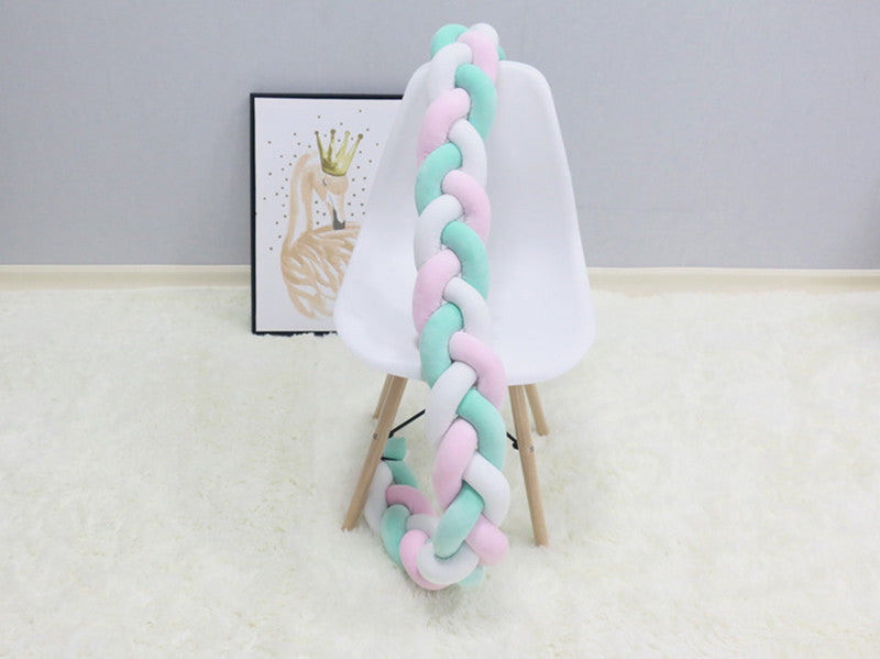 Braided Baby Bed Bumper