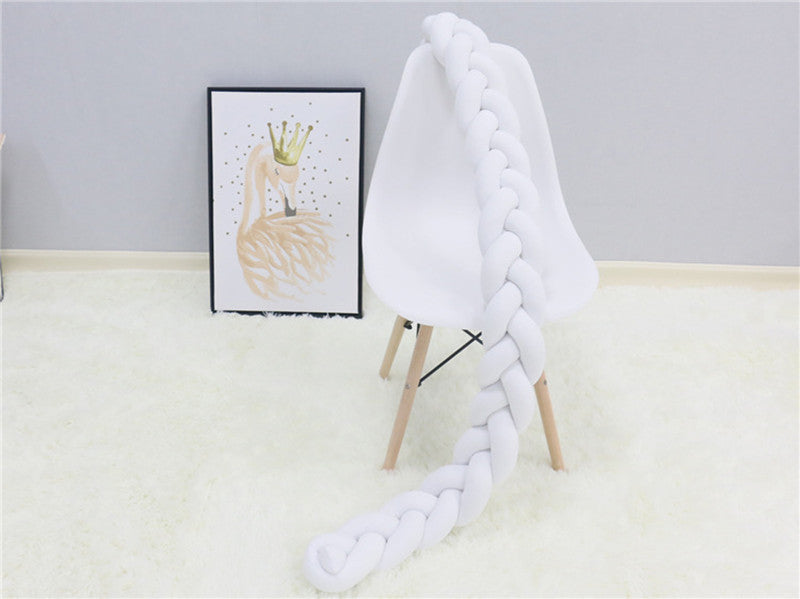 Braided Baby Bed Bumper