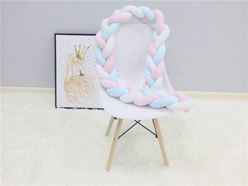 Braided Baby Bed Bumper