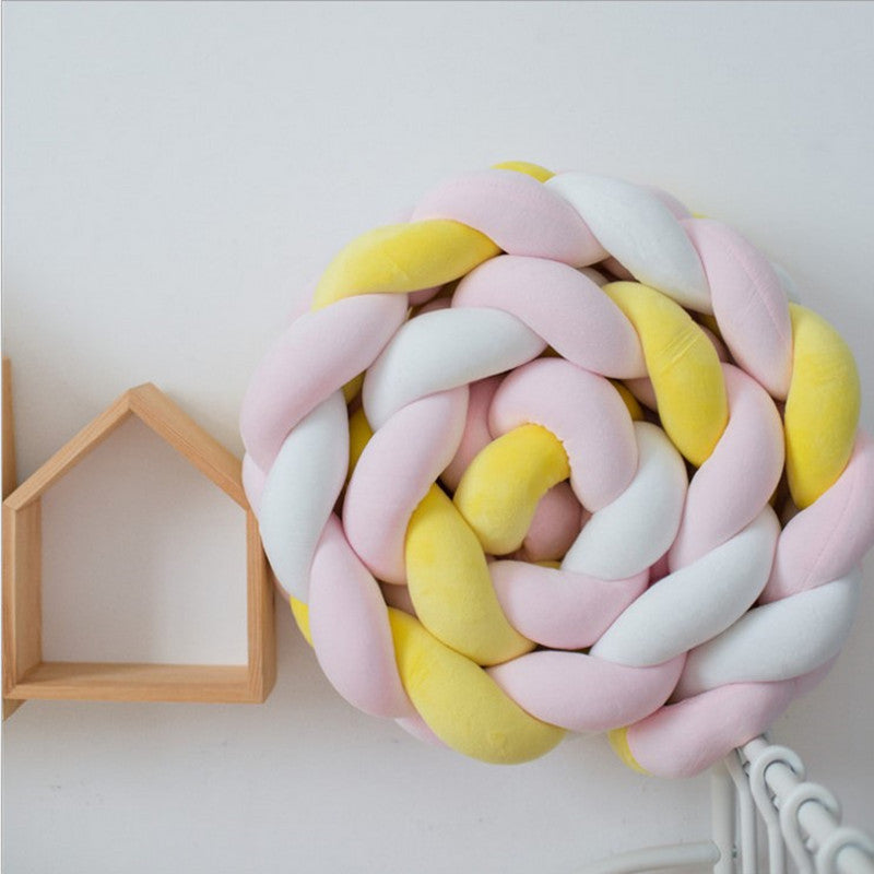 Braided Baby Bed Bumper