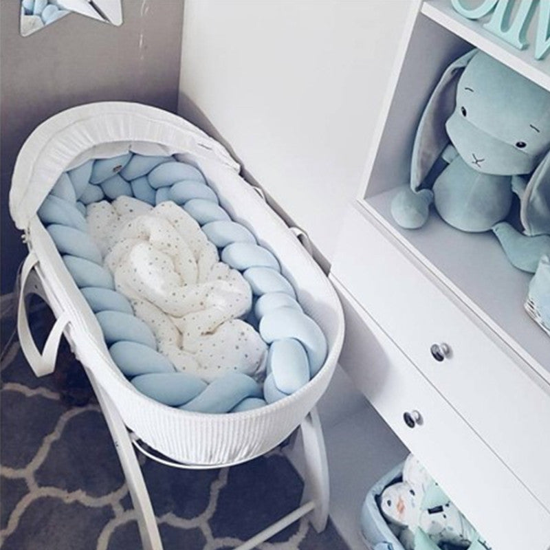 Braided Baby Bed Bumper