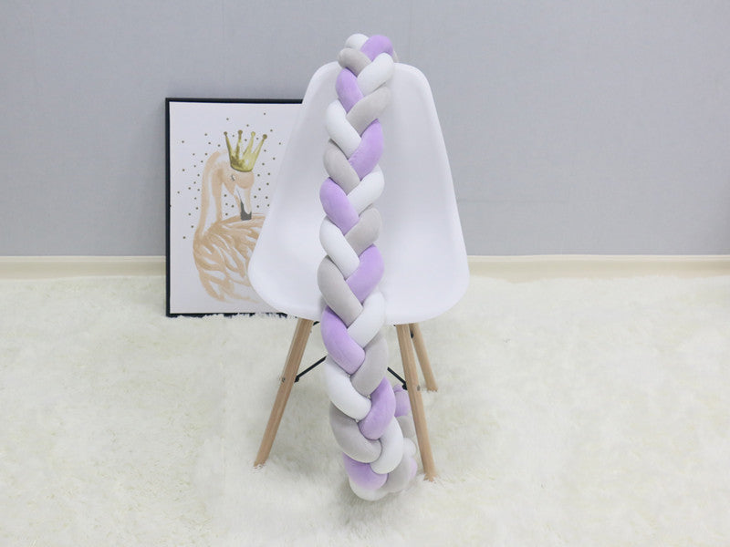 Braided Baby Bed Bumper