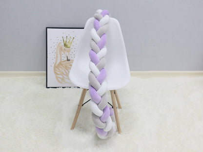 Braided Baby Bed Bumper