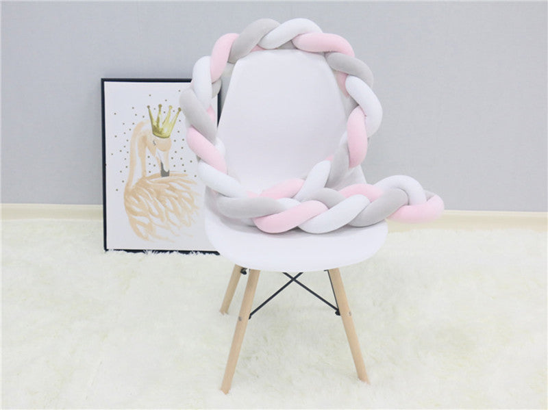 Braided Baby Bed Bumper