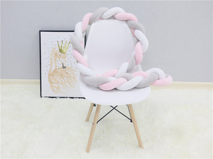 Braided Baby Bed Bumper