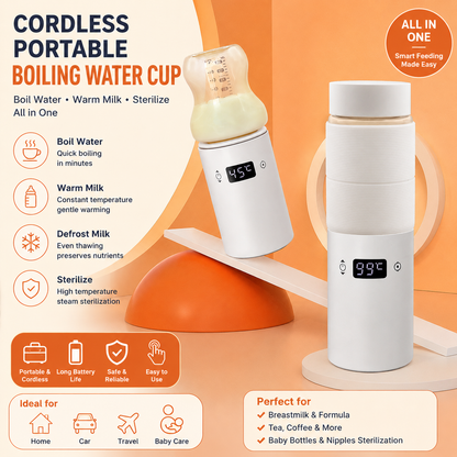 Portable Baby Bottle Warmer & Sterilizer