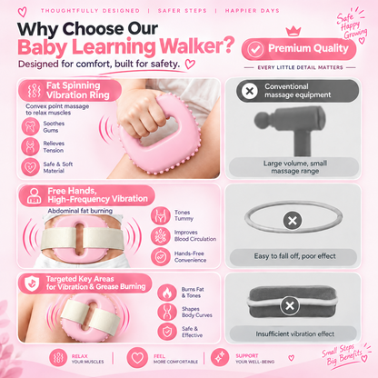 Electric Heat Massage Ring – Rechargeable Hot Compress Massager