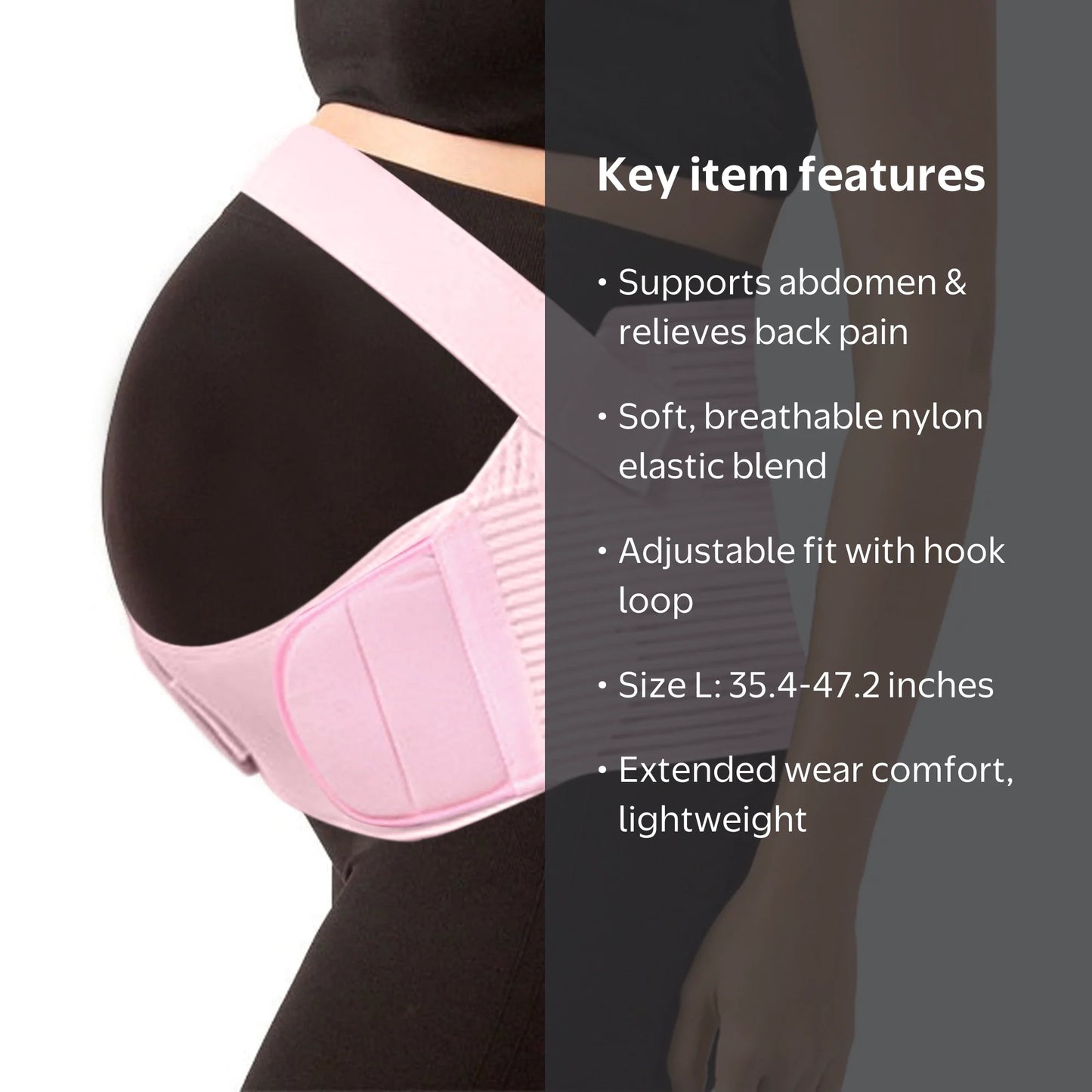 Adjustable Prenatal Belly Support Belt