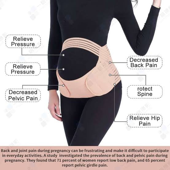 Adjustable Prenatal Belly Support Belt