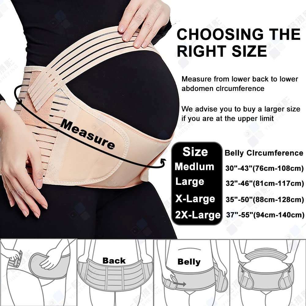 Adjustable Prenatal Belly Support Belt