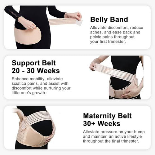 Adjustable Prenatal Belly Support Belt