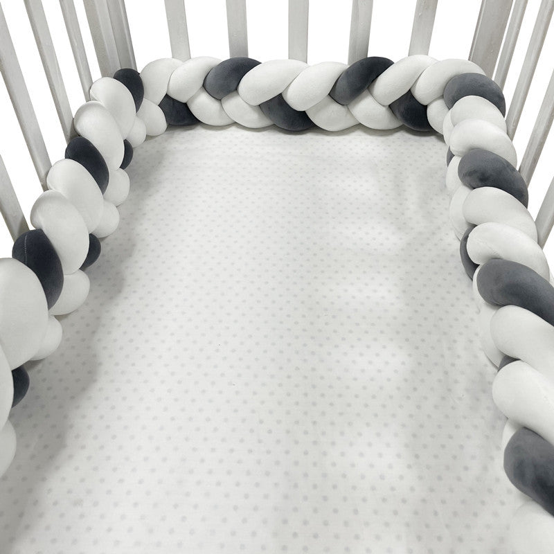 Braided Baby Bed Bumper