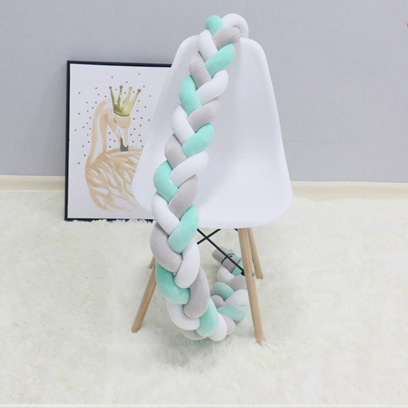 Braided Baby Bed Bumper