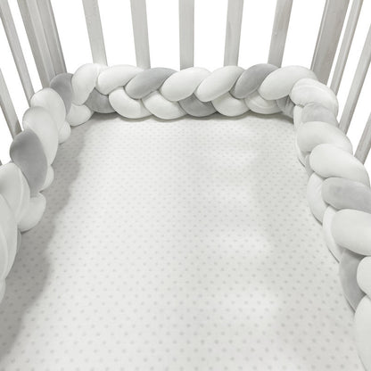 Braided Baby Bed Bumper