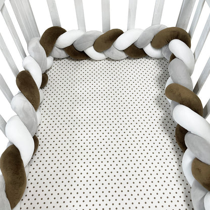 Braided Baby Bed Bumper