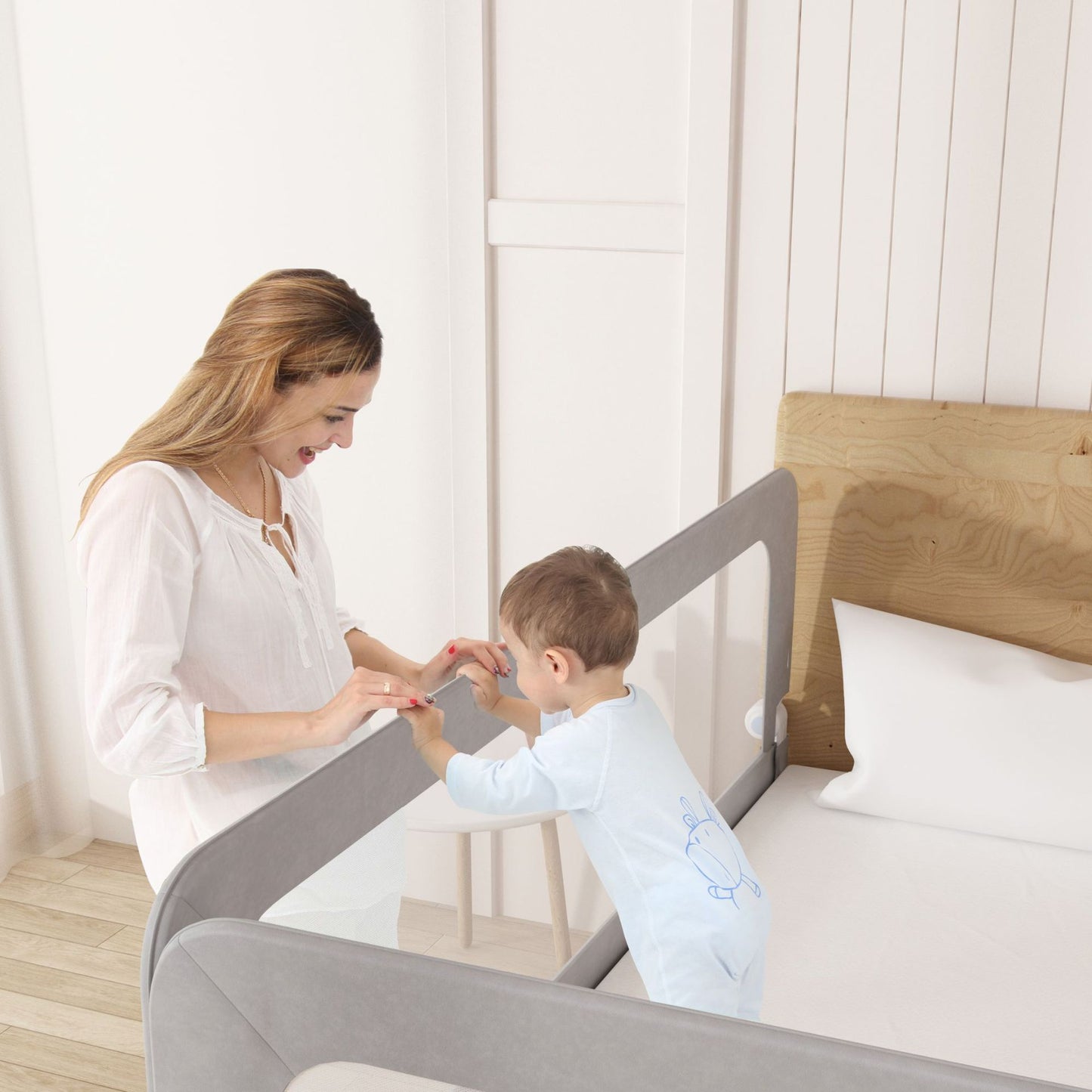 Foldable Toddler Bed Safety Rail