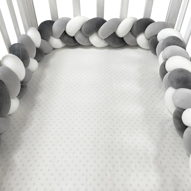 Braided Baby Bed Bumper