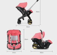 4-in-1 Baby Stroller & Car Seat